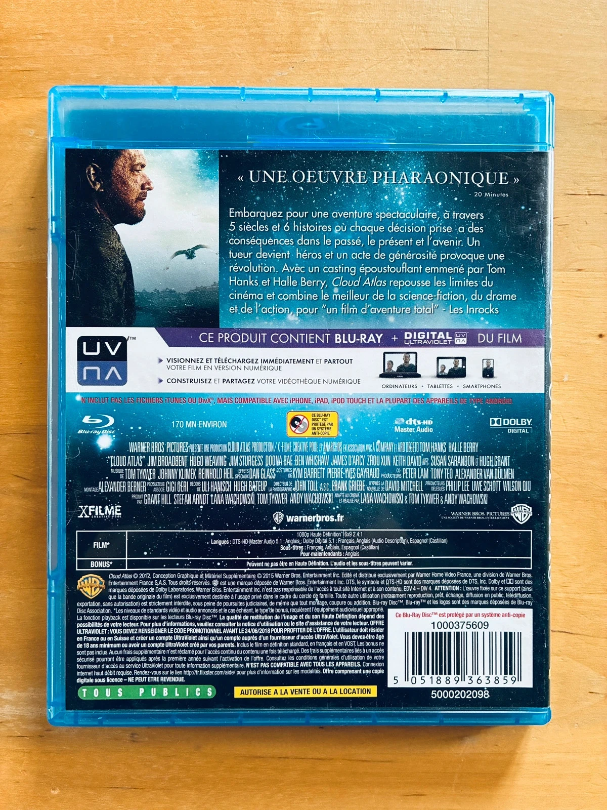 Blu-ray Cloud Atlas Tom Hanks. – photo 3